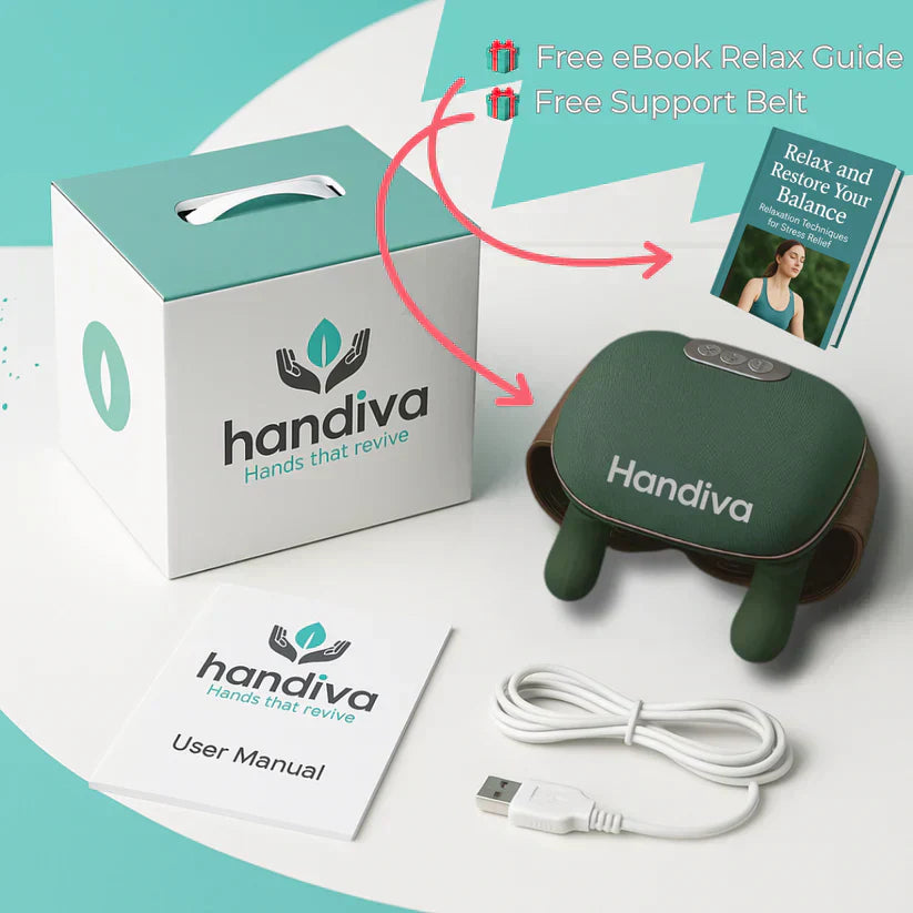 Handiva™ – Echter Handmassager für Nacken und Schultern