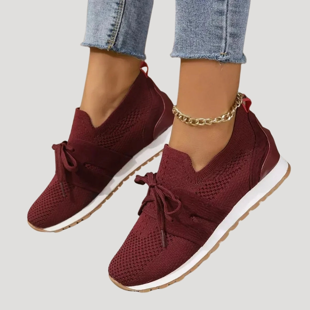 Damen Atmungsaktive Stricktrainer | Leichter Komfort und müheloser Stil