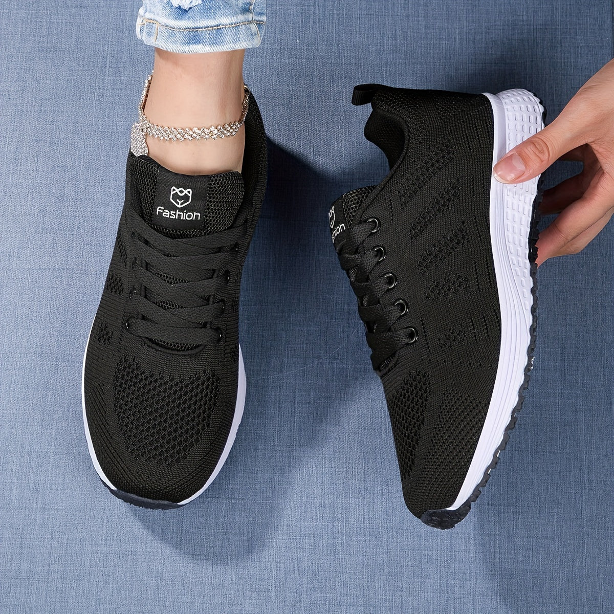 Damen Atmungsaktive Sportschuhe | Leichtes Design und Moderner Stil