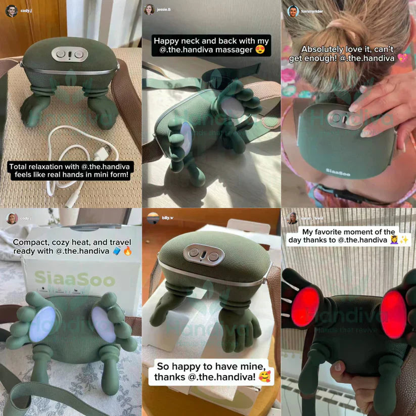 Handiva™ – Echter Handmassager für Nacken und Schultern