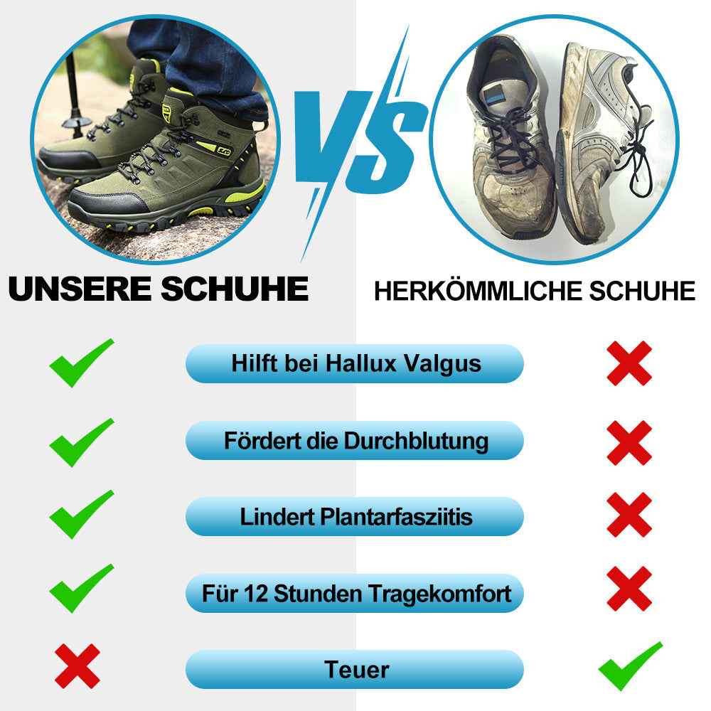 ErgoJump Pro - Ergonomische Rutschfeste Bequemlichkeit-Wanderschuhe