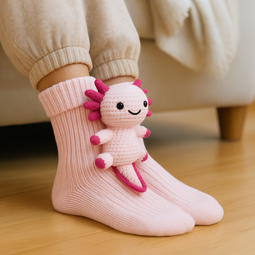 Gemütliche Socken Winter Rutschfeste Haussocken Plüsch Unisex