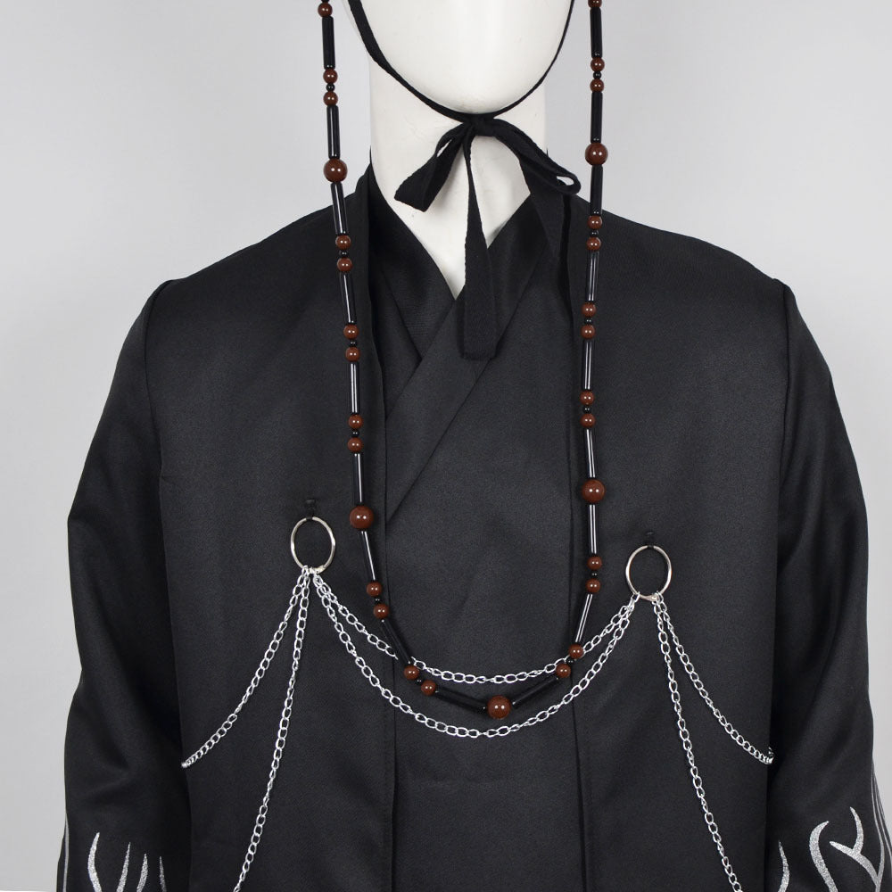 Kinder schwarzes Cosplay-Outfit-Set Kostüm