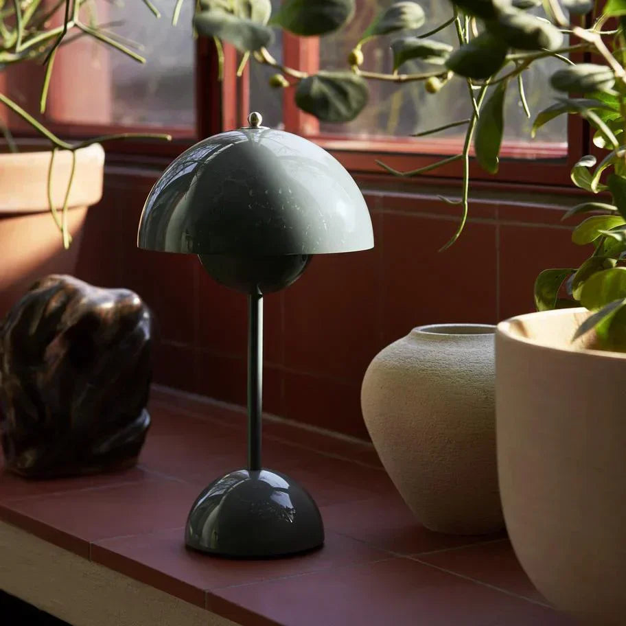 NordicGlow Luxe Moderne Pilz Schreibtischlampe