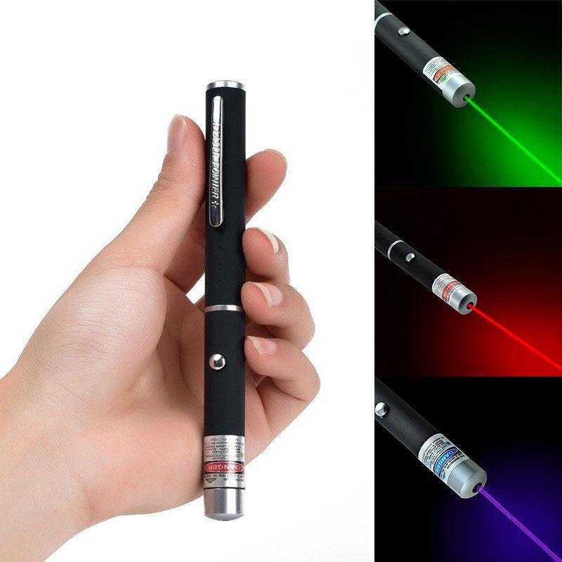 Ripob | Hochleistungs-Laserpointer mit mehreren Farben – Rot, Grün, Blau-Violett