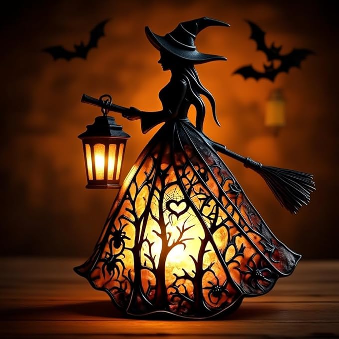 WitchGlow Laterne | Verzaubernde Halloween-Lampe