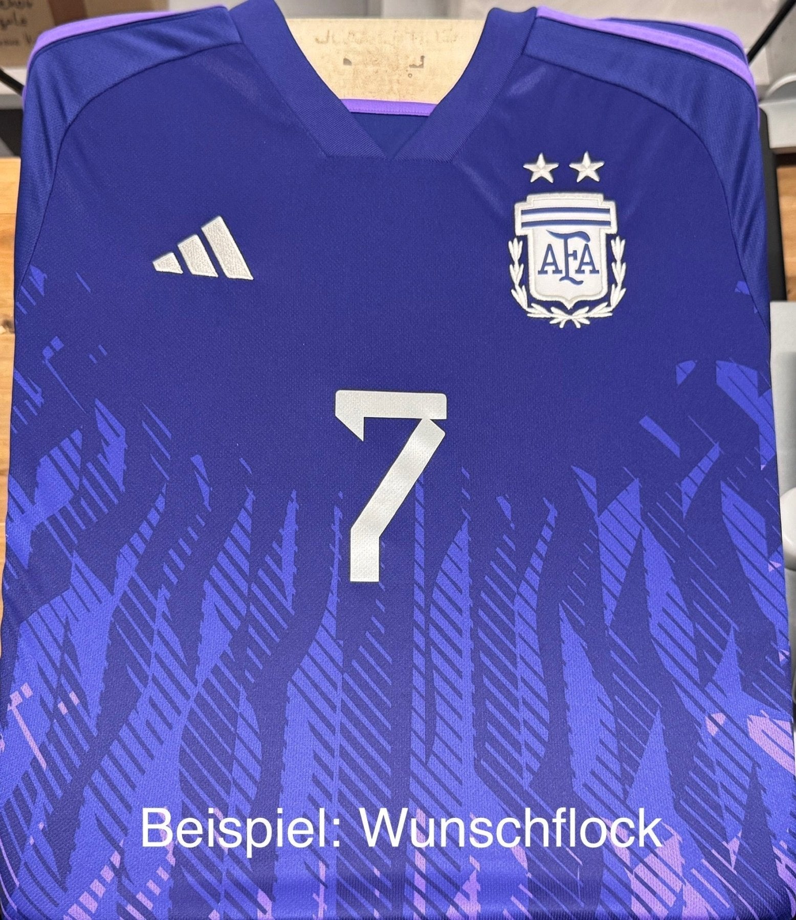 AFA ARGENTINIEN Auswärts-Trikot Männer Weltmeisterschaft 2022