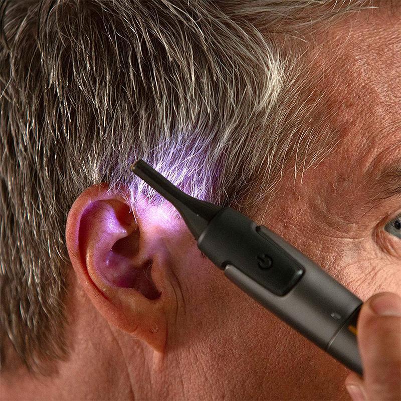 Augenbrauenrasierer | Elektrischer Augenbrauen-Trimmer & Nasenhaarschneider | Präzisions-Gesichtstrimmer | FeinLume
