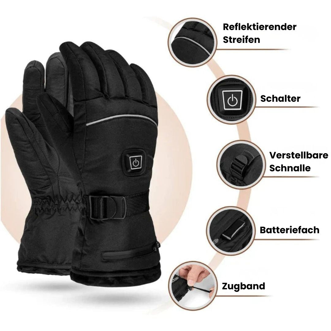 Heizbare Handschuhe für den Winter | Heizhandschuhe | HeatKraft