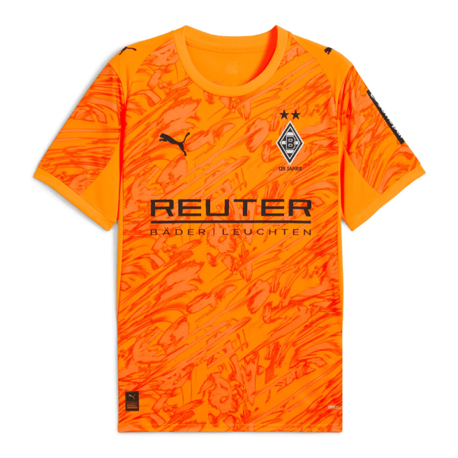 BMG BORUSSIA MÖNCHENGLADBACH Goalkeeper Jersey Kids Orange 25 / 26