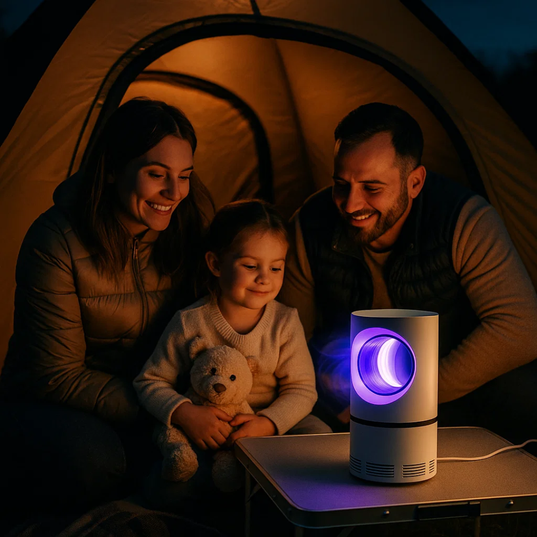 Elektrische UV-Fliegenfalle für Innen & Außen