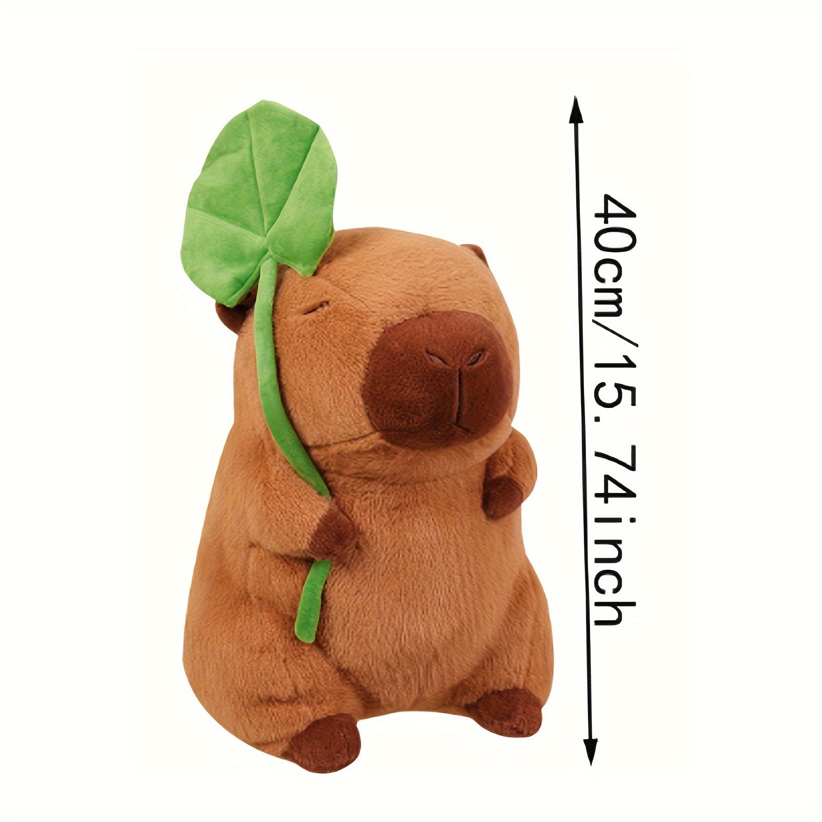 Capybara Plüschspielzeug für Babys, Kinder und Erwachsene | Süßes Plüschtier | Weiches Spielzeug | CapySnug