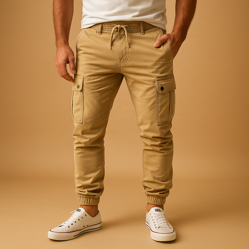 Herren Cargo-Hosen mit mehreren Taschen – Langlebiges & Funktionales Design