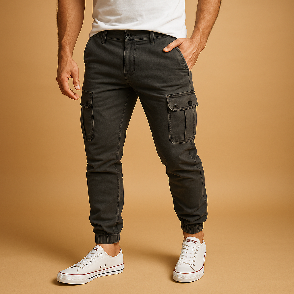 Herren Cargo-Hosen mit mehreren Taschen – Langlebiges & Funktionales Design