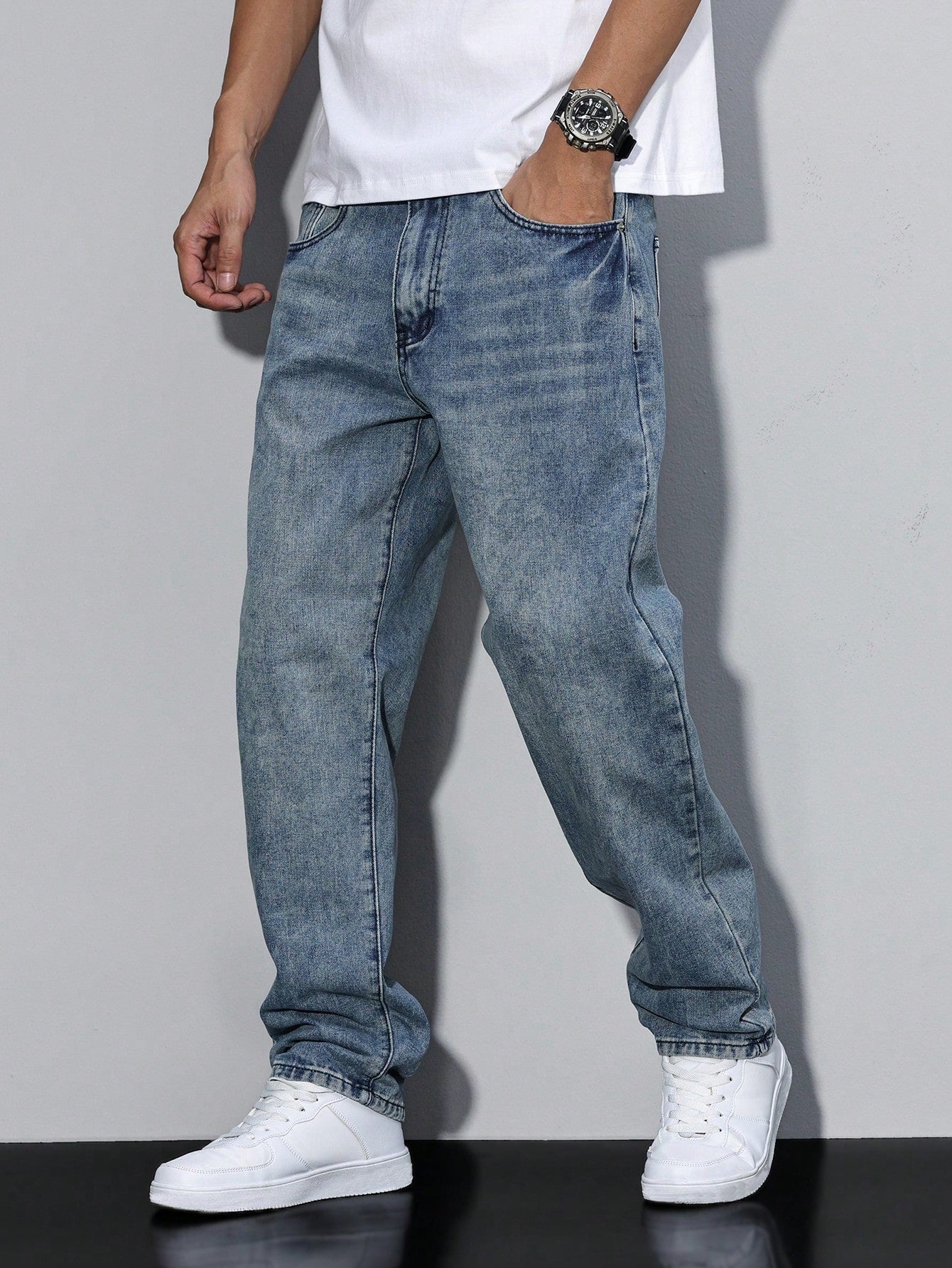 Herren Baggy Jeans | Relaxed Fit Denim mit lässigem urbanen Stil