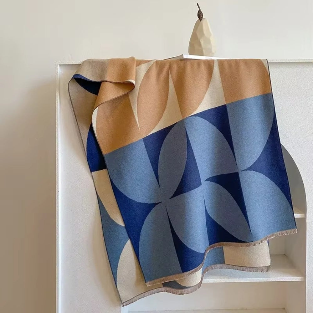 Damen Poncho | Moderner Winterschal | Lunessa