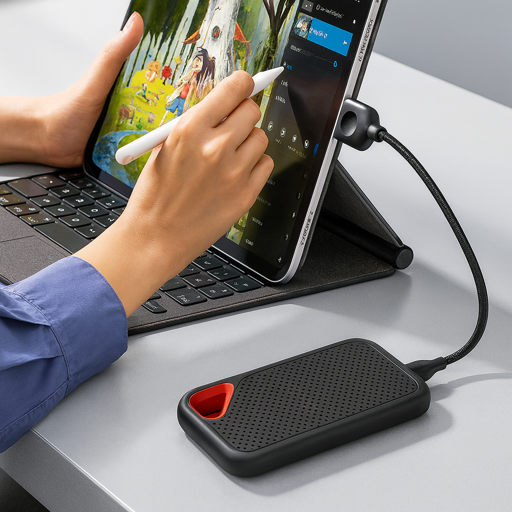 Externe Festplatte | SSD mit 2 TB Speicher | DataBox