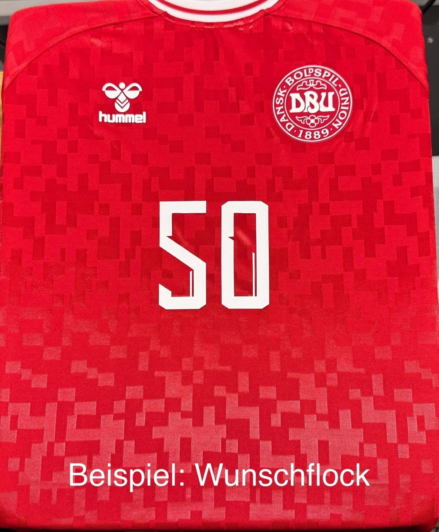 DBU DÄNEMARK Heimtrikot Kinder EURO 2024
