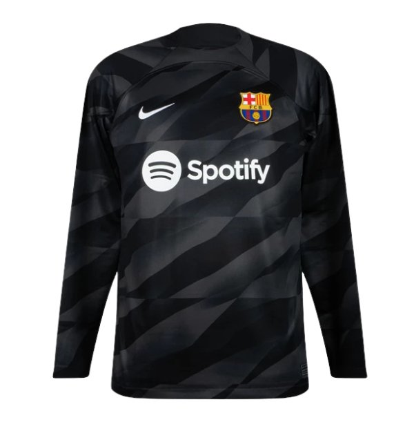 FC BARCELONA Goalkeeper Jersey Kids Black 23 / 24