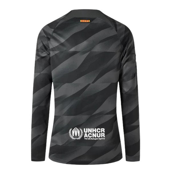 FC BARCELONA Goalkeeper Jersey Kids Black 23 / 24