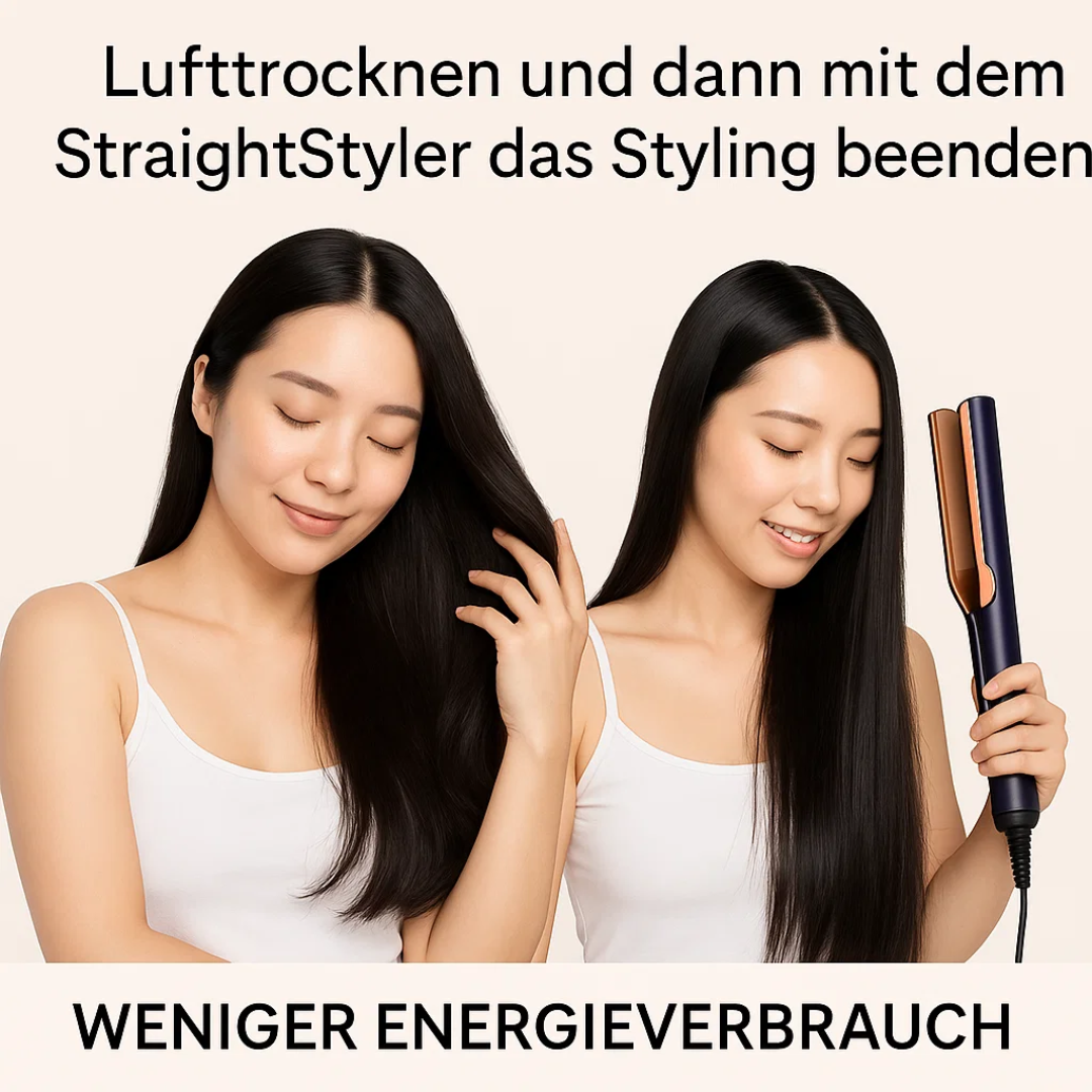 Haartrockner & Glätteisen in 1 | 2 in 1 Haarstyler | Volyra