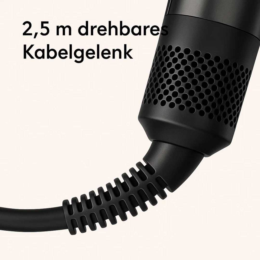 Haartrockner & Glätteisen in 1 | 2 in 1 Haarstyler | Volyra
