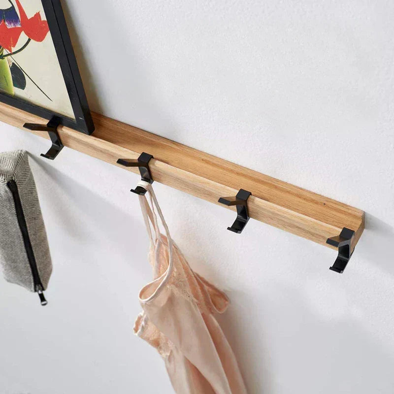Kleiderhaken | Moderner Kleiderständer | Holzwand-Kleiderständer | NordHaken