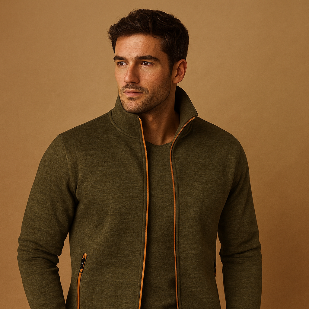 Herren Zip-Kardigan | Alltags-Layer mit cleanem & modernem Styling