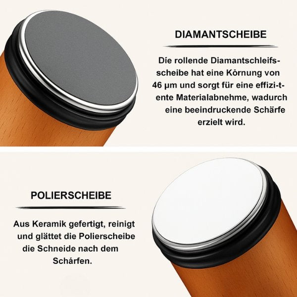 Messerschärfer | Einfaches Messerschärfen | Zwilling Messerblöcke | Wetzstein | BladePower