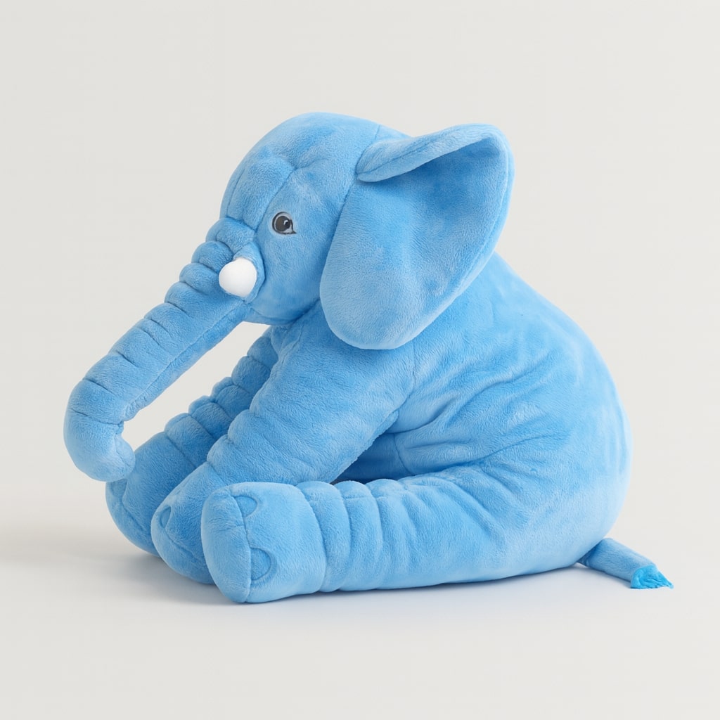 Kuscheltier für Kinder und Babys | Plüschspielzeug mit weichem Stoff | Mini-Elefant