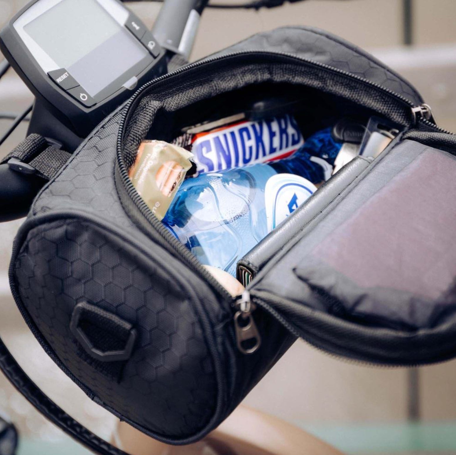 Lenkertasche für Fahrrad | Wasserdichte Fahrradtasche mit Touchscreen | Tourix