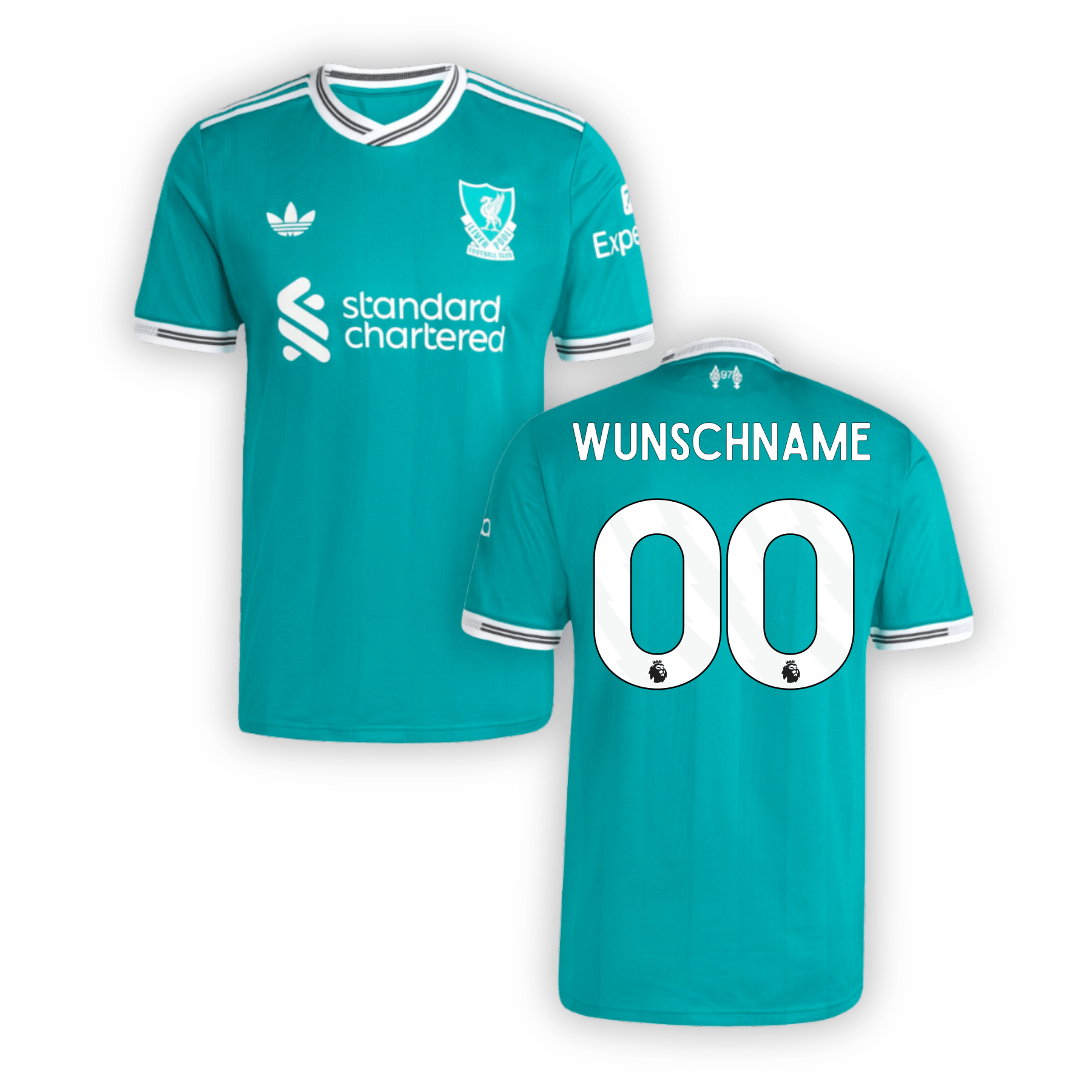 LFC FC LIVERPOOL AUTHENTIC 3rd Jersey Men 25 / 26