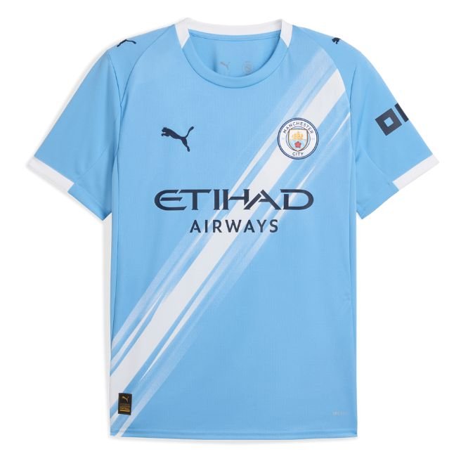 MCFC MANCHESTER CITY AUTHENTIC Home Jersey Men 25 / 26