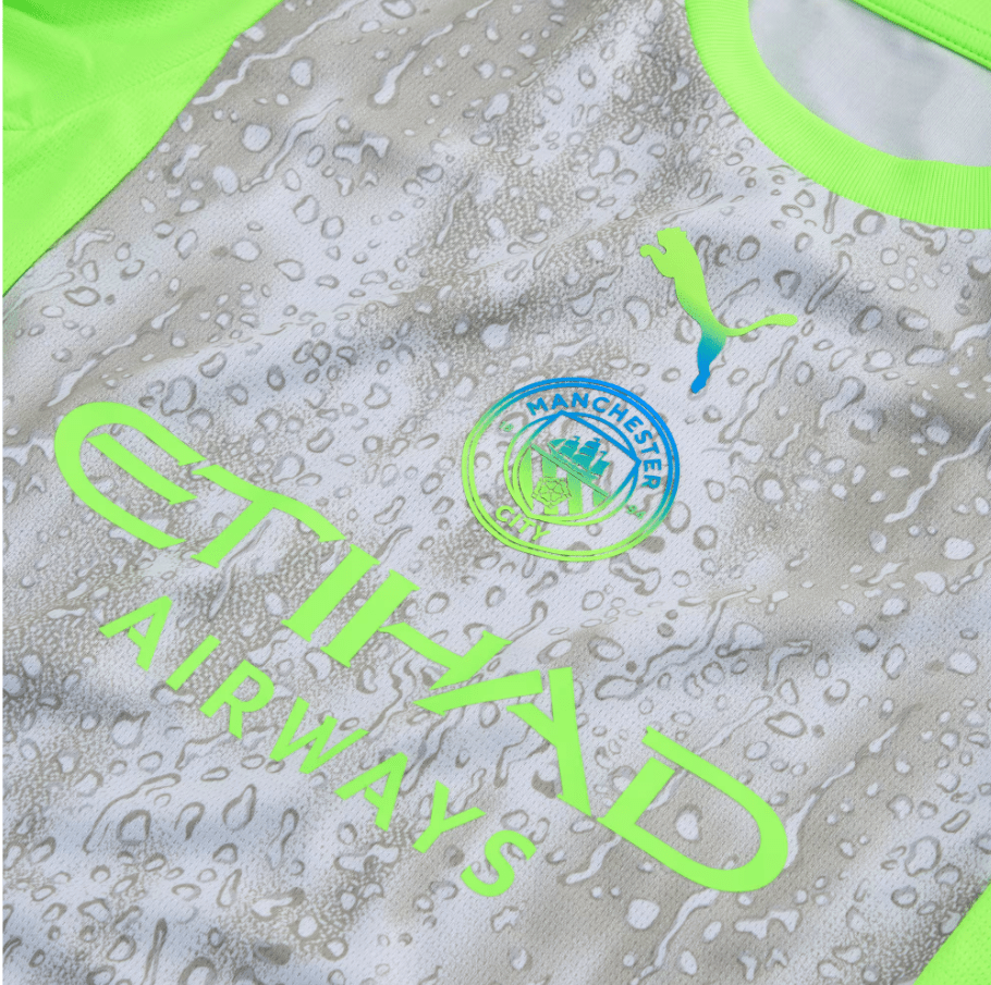 MCFC MANCHESTER CITY 3rd Kit Kinder 25 / 26