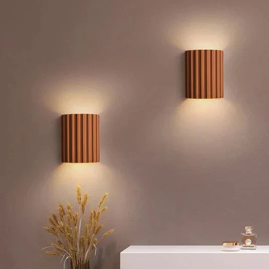 Moderne Wandlampe | Wandleuchte für den Innenbereich | LED-Wandlichter für das Wohnzimmer | Veluna