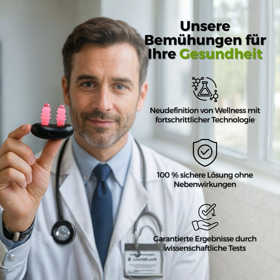 Rotes Licht Nasengerät | Lichttherapie Nase | Nasale Therapiegerät | Nasoria