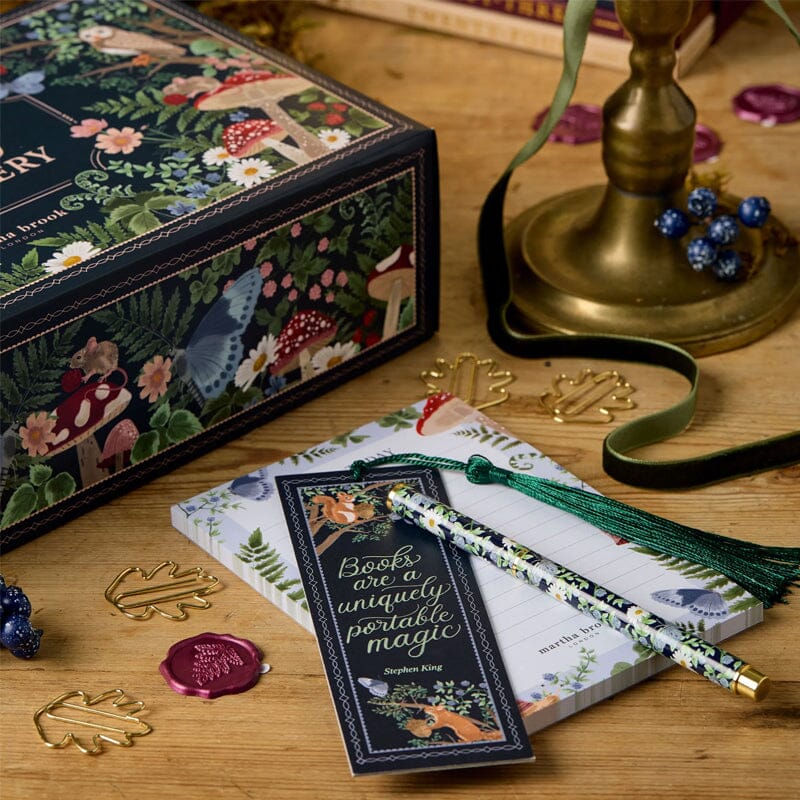 24 Tage Schreibwaren-Adventskalender - Winterwald-Design
