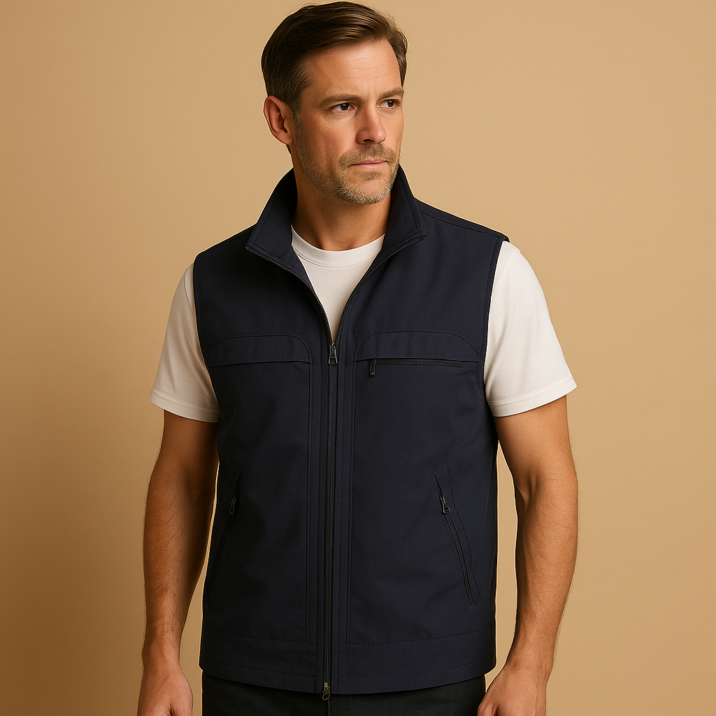 Herren Leichter Kurzarm Outdoor Cardigan