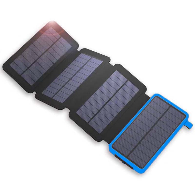PowerFold | Tragbare faltbare wasserdichte Solar-Powerbank