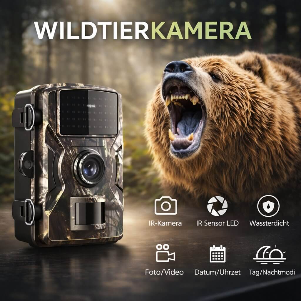 Wildkamera mit Nachtsicht | Wildtierkamera | Wildora
