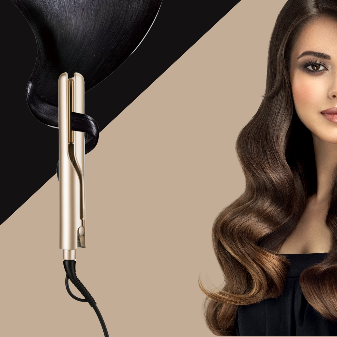 ZwillingsStil™ 2-in-1 Hairstyler - Glatte & Lockige Traumfrisuren in Minuten