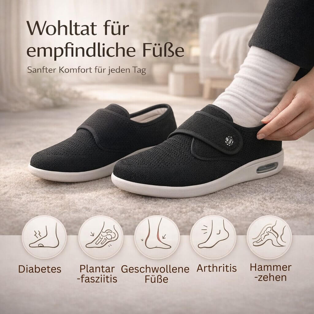 Orthopädische Schuhe für Männer & Frauen | Breite Diabetikerschuhe | Podirel