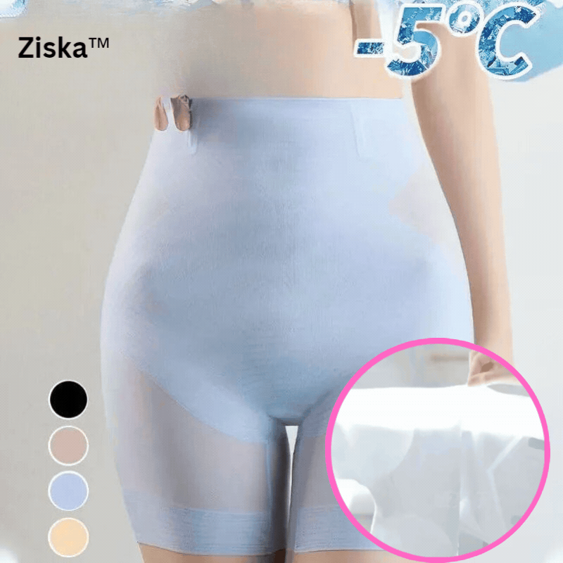 Ziska™ - Ultra-dünne Shapewear aus Ice Silk mit Hoher Taille