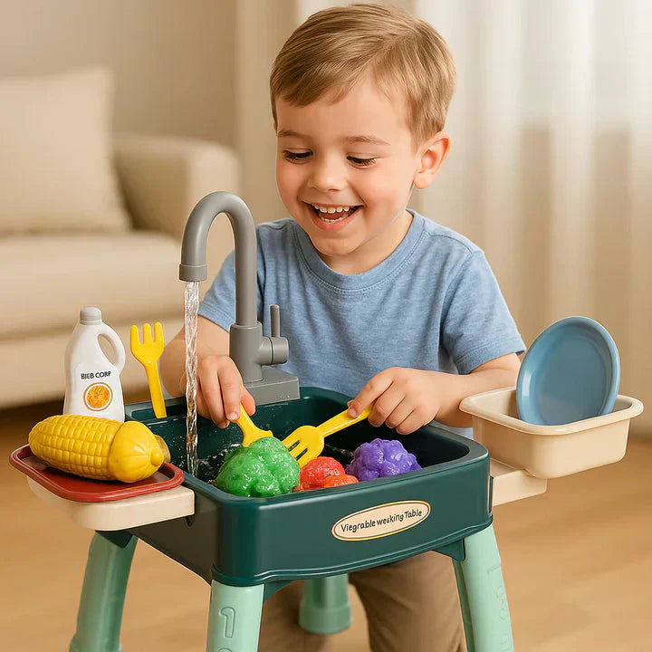 WaterWonder Spielküche mit magischem Wasserhahn für Kinder