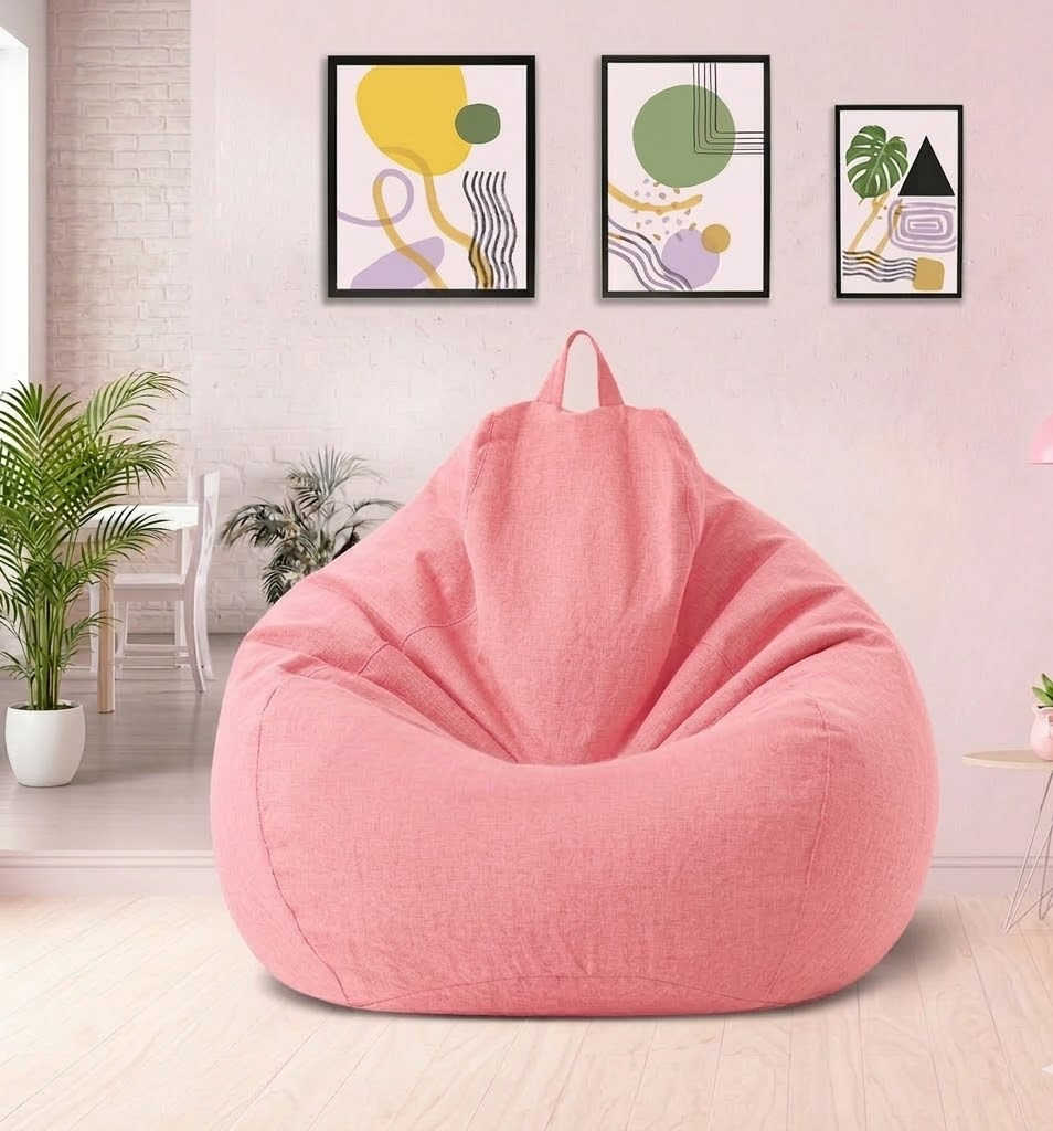 Sitzsack Wohnzimmer Ergonomischer Komfort Entspannung zu Hause