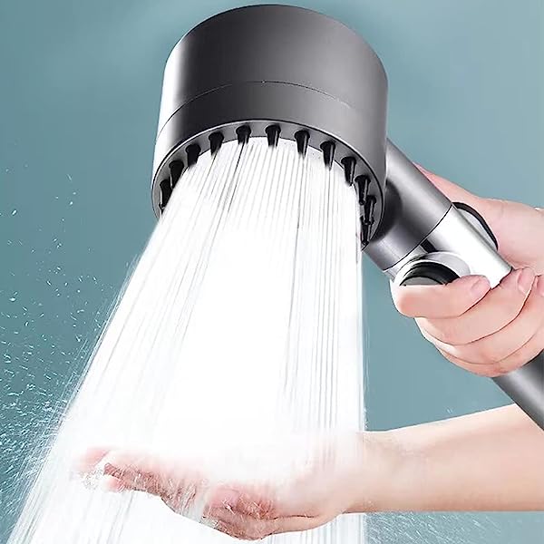 PowerSpray Duschkopf – Hochdruck-Spa-Erlebnis – Wasserersparnis & 9-Lagen-Filter