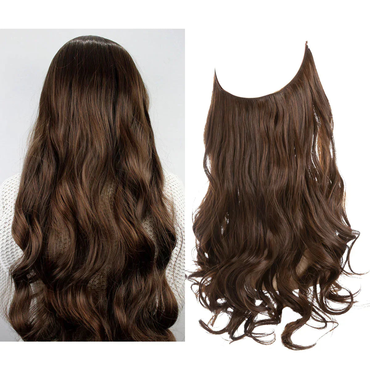 SecretHair | Premium Echthaar-Extensions | 100% REMY-Qualität | Nahtloses Volumen & Länge | Natürlicher Glanz | Hitzebeständig & Langlebig