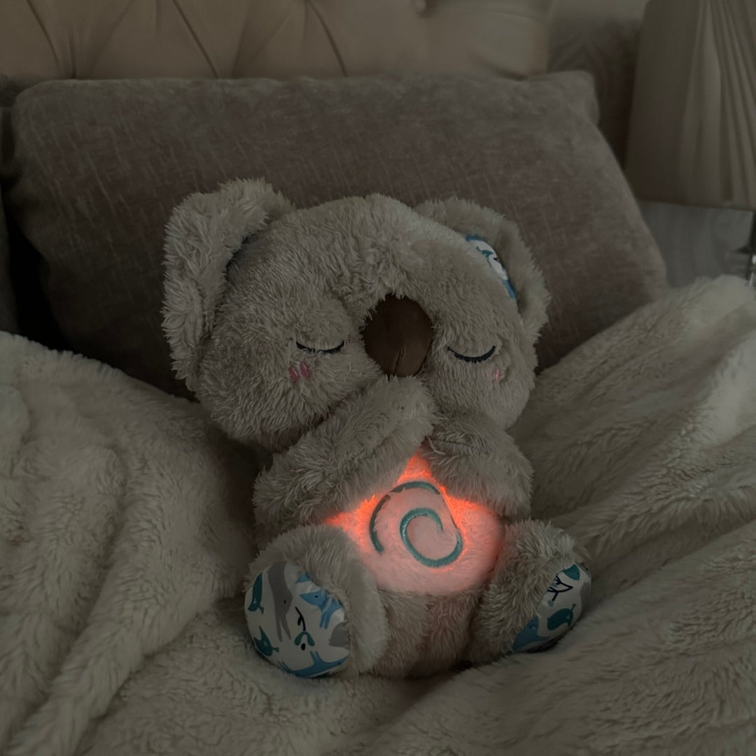 Atmendes Plüschspielzeug | Koala Plüschspielzeug zur Entspannung & Schlafhilfe | SleepKoala