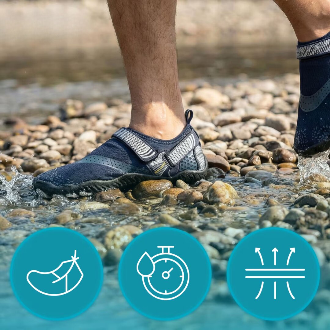 Barfußschuhe | Wasserschuhe für Männer und Frauen | Barfußwasserschuhe | Aqualon