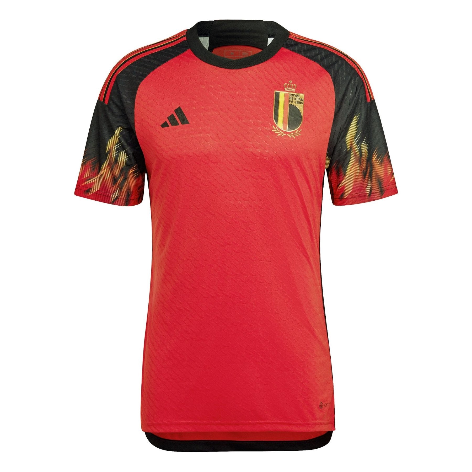 BELGIEN Authentisches Heimtrikot Männer Weltmeisterschaft 2022